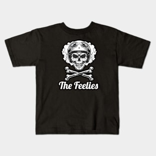 The Feelies / Vintage Skull Style Kids T-Shirt